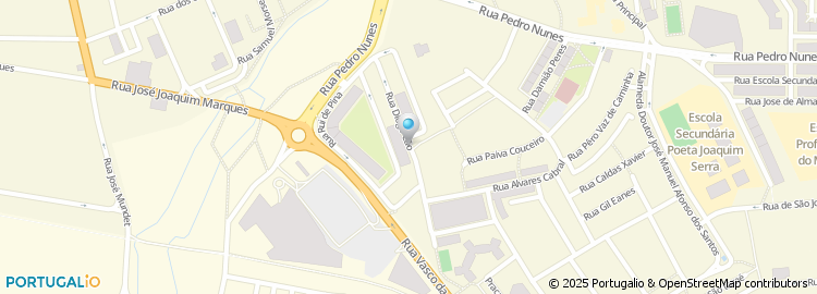 Mapa de Rua Diogo Cão
