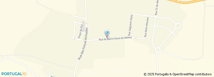 Mapa de Rua do Bairro Novo da Atalaia
