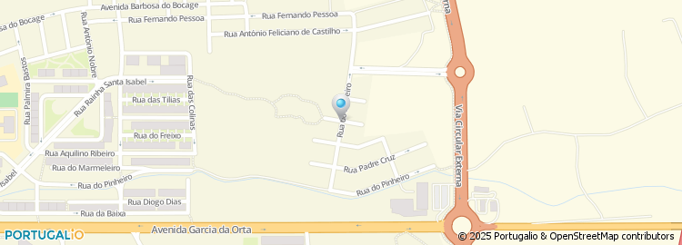 Mapa de Rua do Sobreiro