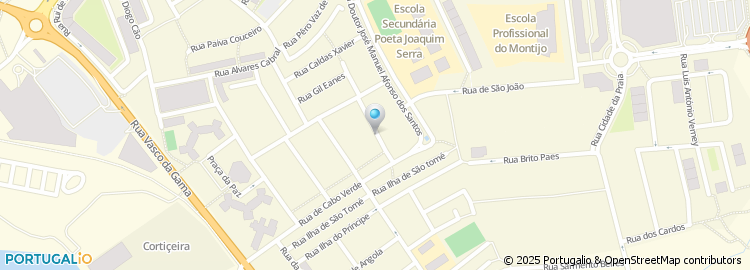 Mapa de Rua Dom Francisco de Almeida