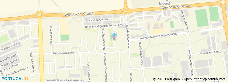 Mapa de Rua Elvira Tavares Ventura
