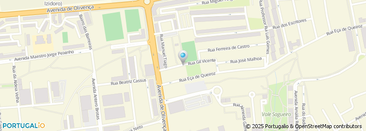 Mapa de Rua Gil Vicente