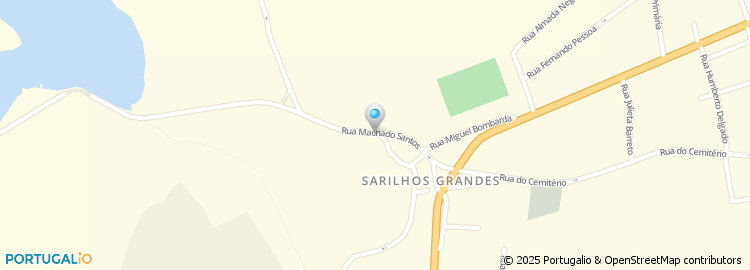 Mapa de Rua Machado dos Santos