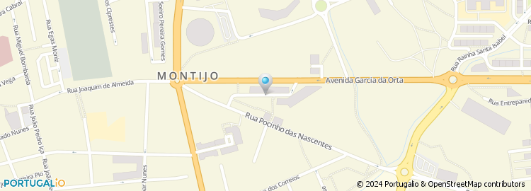 Mapa de Rua Padre Manuel Gonçalves