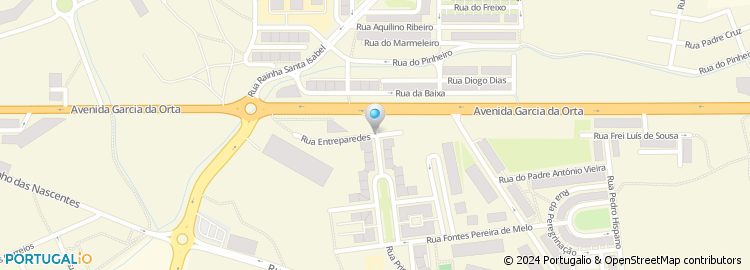 Mapa de Rua Regina Quintanilha