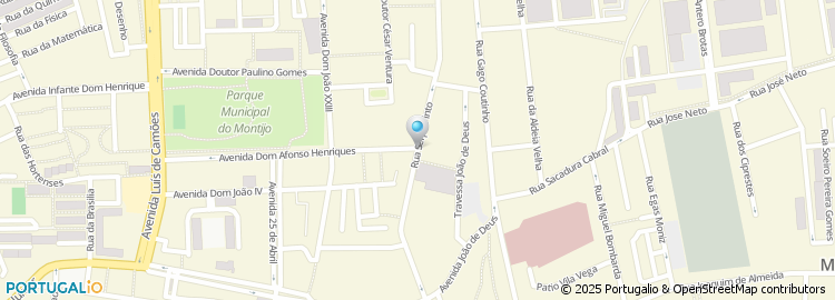 Mapa de Rua Serpa Pinto