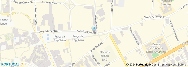 Mapa de Moreira Costa - Serv. Medicos, Lda