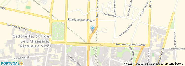 Mapa de Moreira da Silva & Alves, Lda