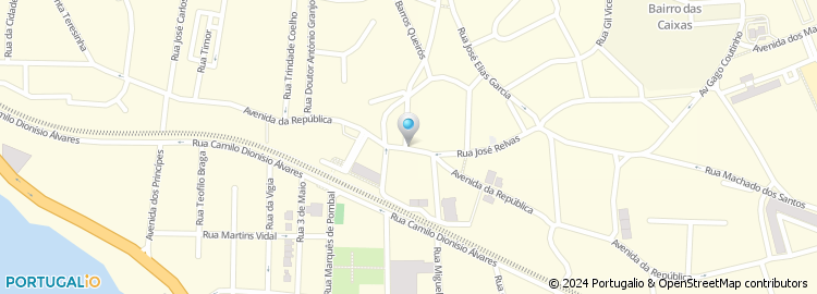 Mapa de Moreira & Leal - Hotelaria, Lda