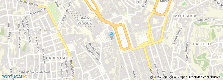 Mapa de Moreira, Santos & Galveias, Lda