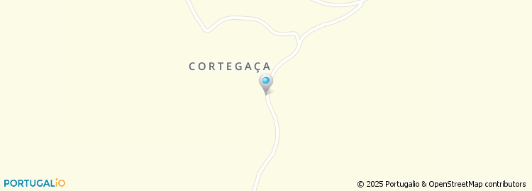 Mapa de Cortegaça