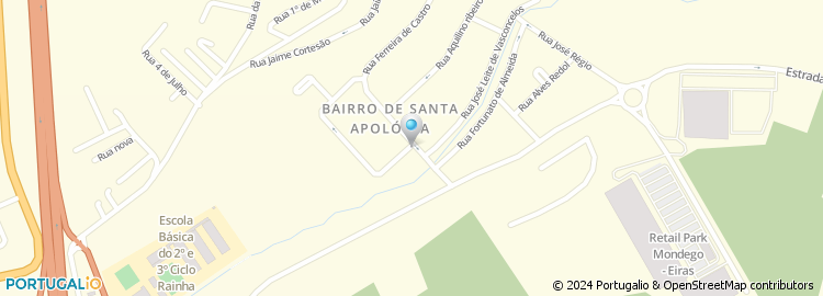 Mapa de Moura & Baptista, Lda
