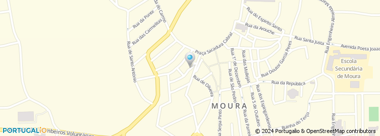 Mapa de 2ª Rua da Mouraria