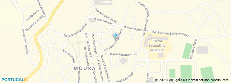 Mapa de Rua Doutor Garcia Peres