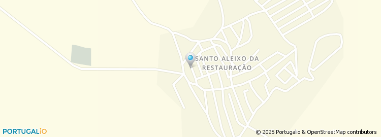 Mapa de Rua 1º de Dezembro