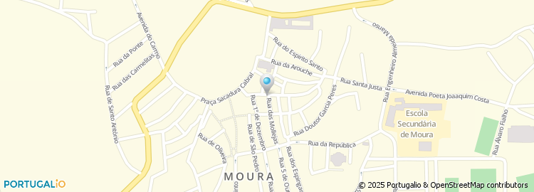 Mapa de Rua das Molejas