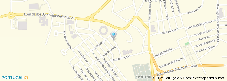 Mapa de Rua do Rio de Roda