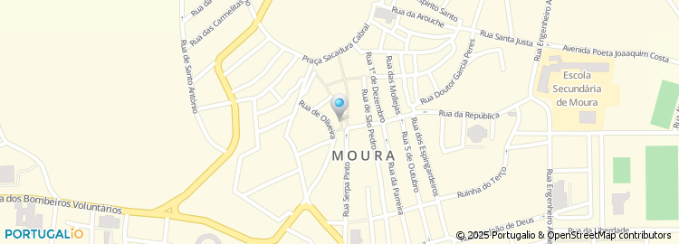 Mapa de Rua Miguel Bombarda