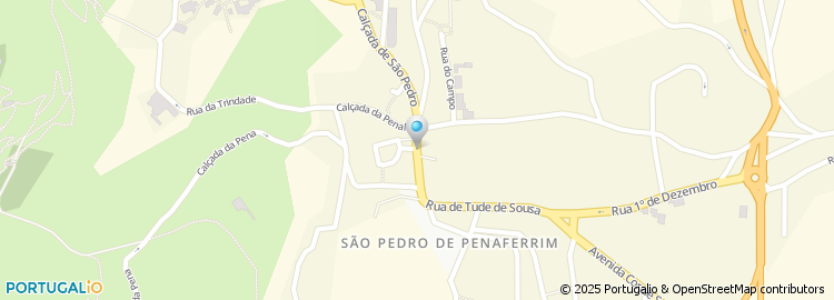 Mapa de Mourisca de Sintra - Actividades Hoteleiras, Lda