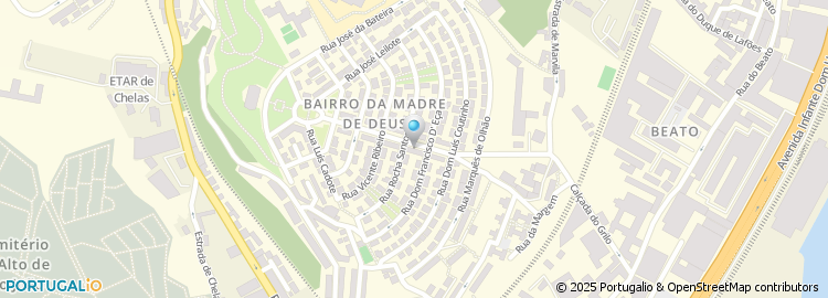 Mapa de Move Your Hair - Cabeleireiro Lda