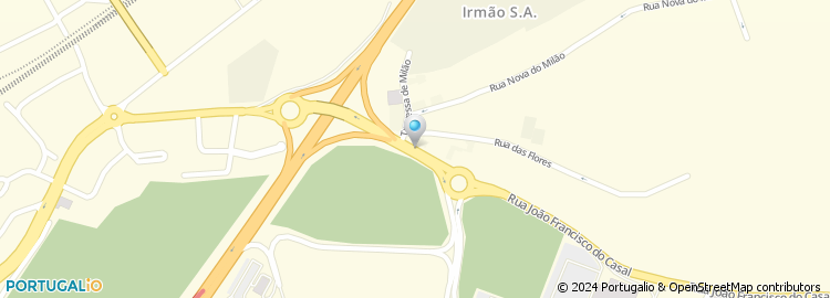 Mapa de Móveis Jomel, Aveiro