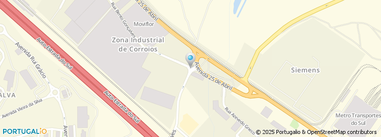 Mapa de Moviflor, Corroios (Encerrada)