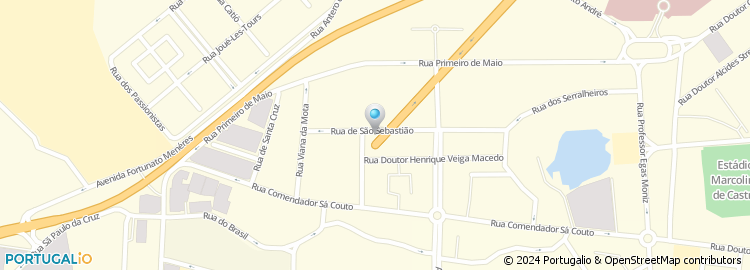 Mapa de MRW - Transporte Urgente, Santa Maria da Feira