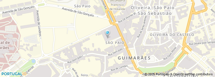 Mapa de Mtb In Guimarães, Unipessoal Lda