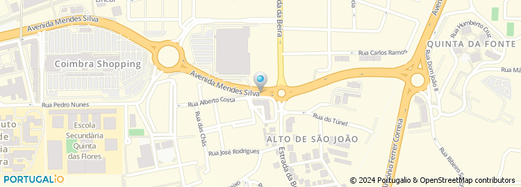 Mapa de Multiopticas, Coimbra Shopping