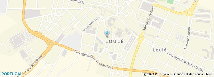 Mapa de Muralha Loule - Restaurantes Similares Hotelaria, Unip., Lda