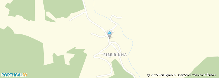 Mapa de Ribeirinha