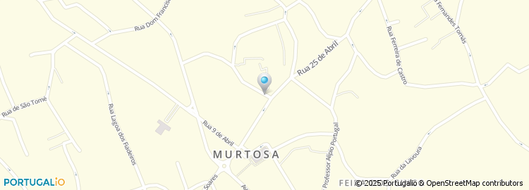 Mapa de Beco Mouzinho de Albuquerque 1