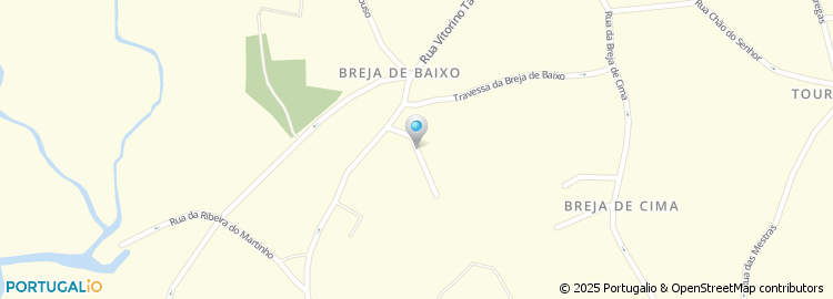 Mapa de Breja Baixo