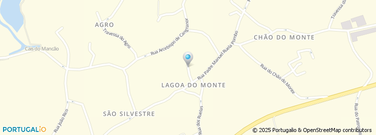 Mapa de Caminho da Lagoa Vermelha