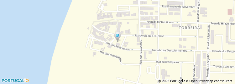 Mapa de Largo das Xávegas