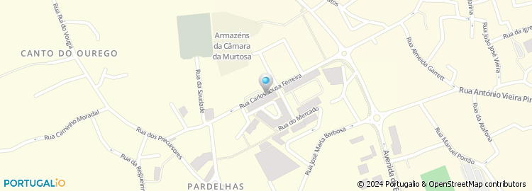 Mapa de Rua Carlos Sousa Ferreira