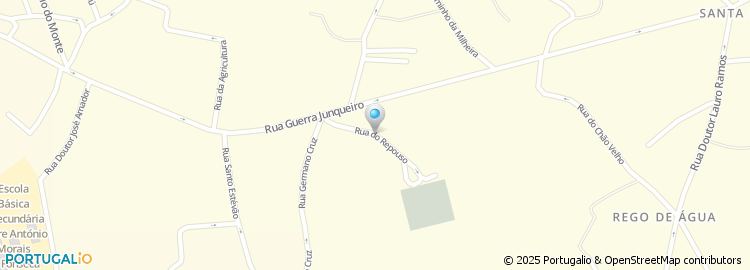 Mapa de Rua do Repouso