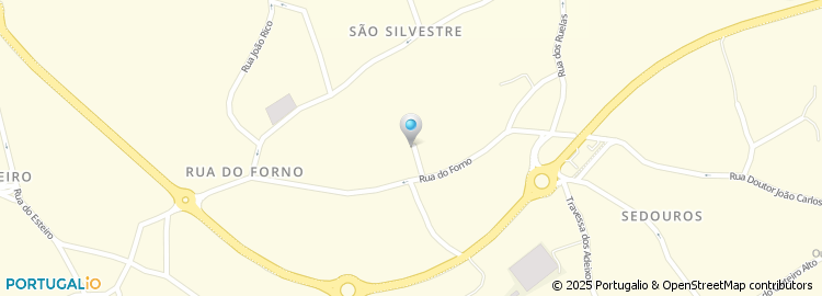 Mapa de Travessa da Rua do Forno