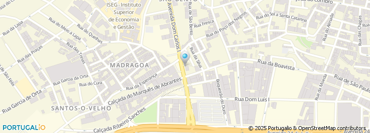 Mapa de Mwb - Mantero Second World Business, Unipessoal Lda