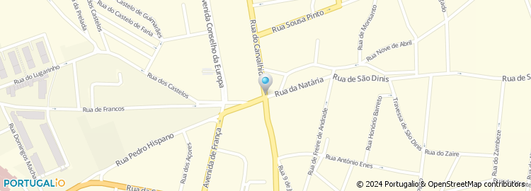 Mapa de Natario & Leonor, Lda
