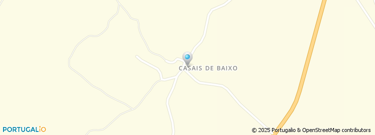 Mapa de Casais Baixo