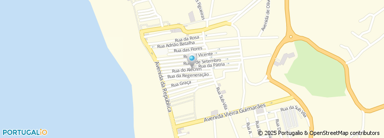 Mapa de Rua do Alecrim