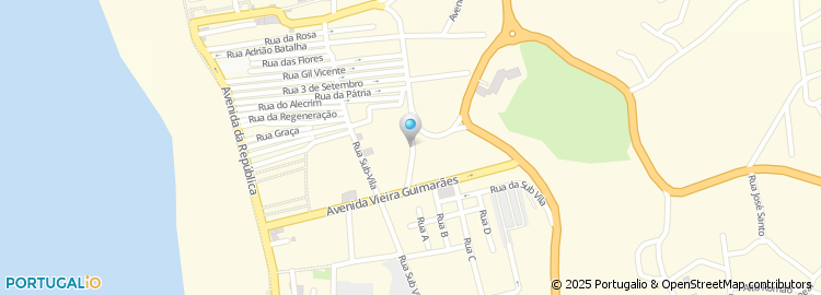 Mapa de Rua dos Barroncos