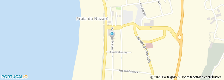 Mapa de Rua dos Sete Mares