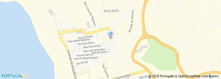 Mapa de Rua França Borges