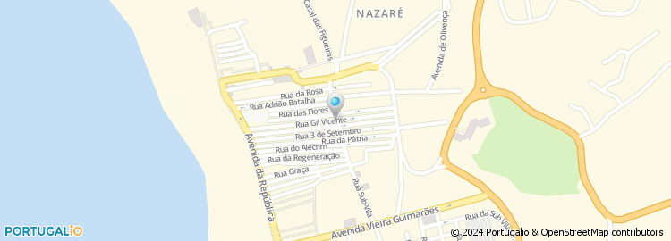 Mapa de Rua Gil Vicente