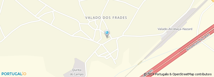 Mapa de Rua Professor Xavier Coelho