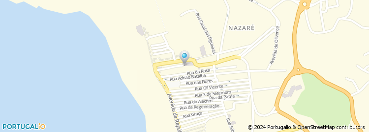 Mapa de Rua Rio Maior