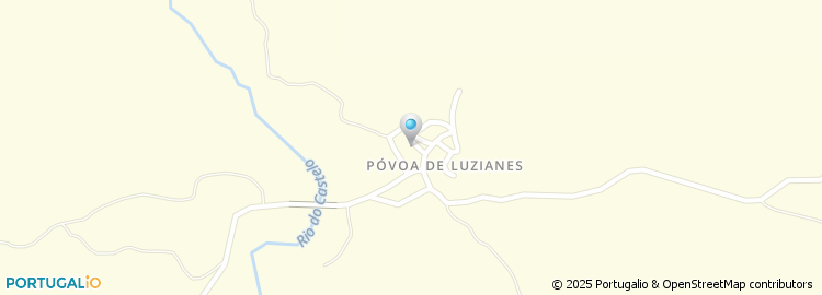 Mapa de Póvoa de Luzianes