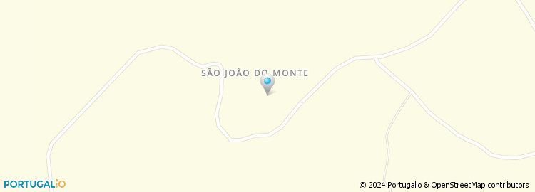 Mapa de São João do Monte